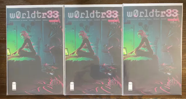 W0RLDTR33 #1 3RD PRINT HTF LOW PRINT RUN NM Lot of 3 NM 🔥