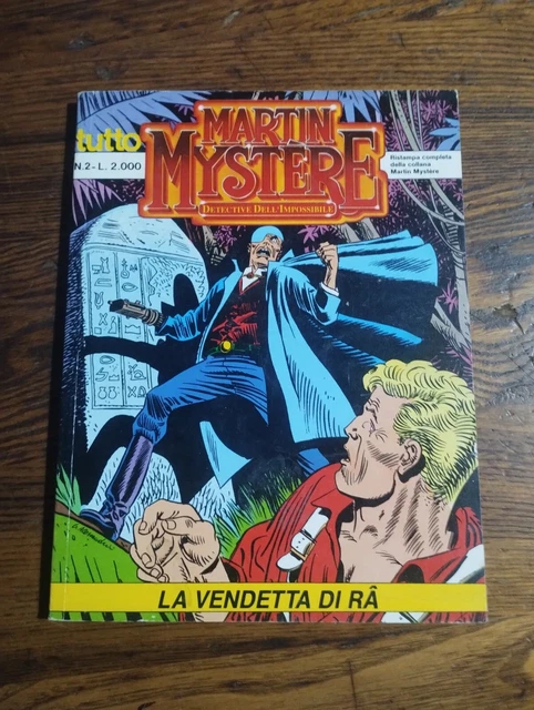 TUTTO MARTIN MYSTERE N 2 La Vendetta Di R Giugno 1989 Sergio Bonelli tutto-martin-mystere-n-2-la-vendetta-di-r-giugno-1989-sergio-bonelli
