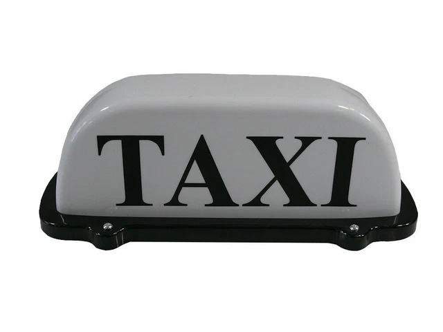 Insegna Taxi A LED, Insegna Taxi Sul Tetto Con 4 Luci Ausiliarie - Foto 7