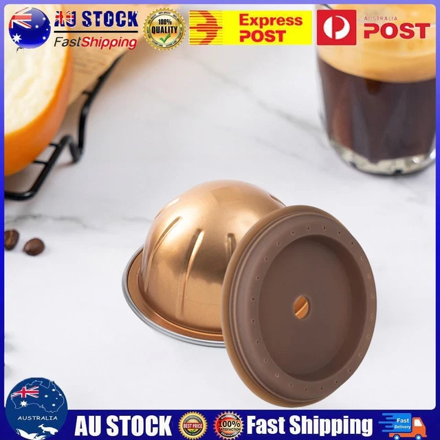 Refillable Silicone Lid Cover Reusable Caps Cover for Coffee Capsule Cup (2pcs)