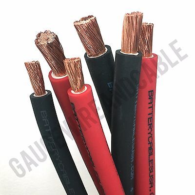 Extreme Battery Cable Flexible OFC Copper 6, 4, 2, 1 Gauge AWG Size By the Foot 2