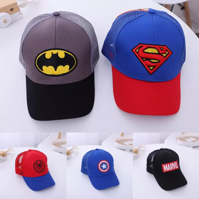 Kinder Jungen Basecap Spiderman Baseballkappe Netz Mesh Cap Mütze Kappe Hat