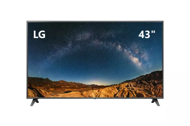 Televisore SMART TV LG 43" UHD 4K HDR WI-FI DVB-T2 2023 webOS 43UR781C BLACK