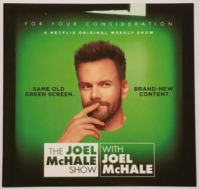 THE JOEL MCHALE SHOW 2018 EMMY FYC Netflix Wkly Variety Sketch Series Promo DVD