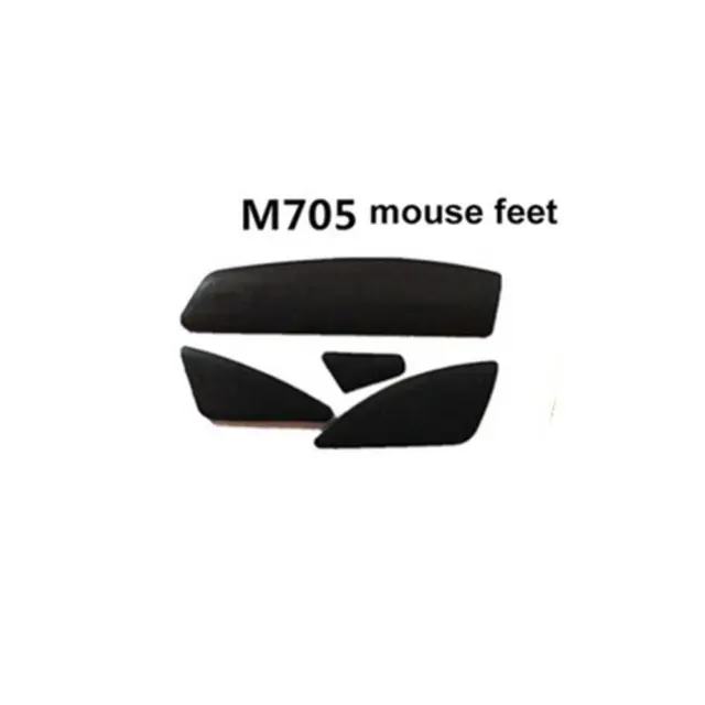 0.65mm Mouse Feet Skates Skating Sticker for Logitech Marathon M705 Gaming Mouse