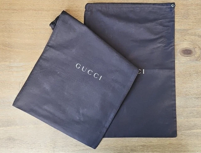 Gucci dust discount bag 2018