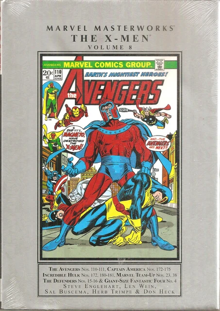 MARVEL MASTERWORKS The X-Men VOL #8 HARDCOVER Comics DM VARIANT HC