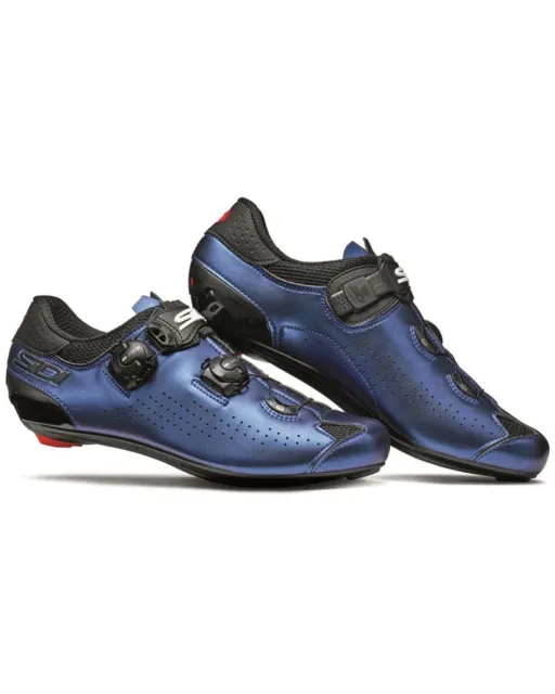 Sidi Genius 10 Men's Road Cycling Shoes, Iridescent Blue