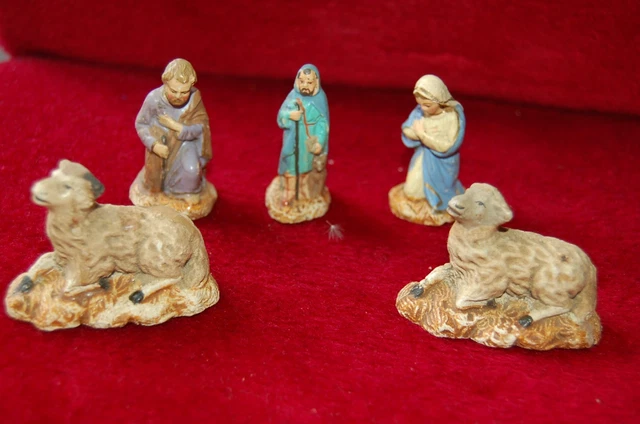 2 ANCIENS SANTONS de Provence signés 23 cm EUR 20,00 - FR