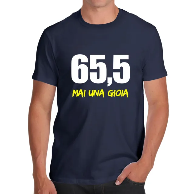 T shirt FANTACALCIO amici maglietta calcio 65,5 mai una gioia t-shirt divertente