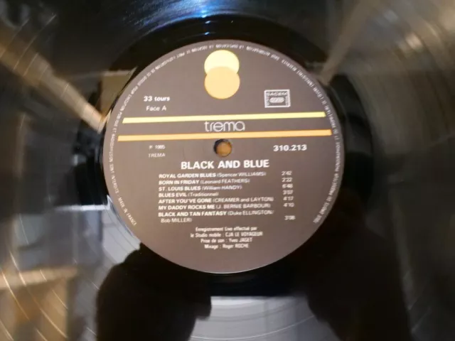 Black And Blue Revue Noire Bof Lp 33T Vinyle Ex Cover Ex Original 1985 3