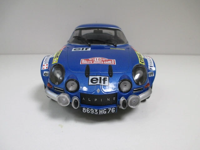 ALPINE RENAULT A110 1800S-Rallye Monte Carlo 1973 Cofradis Édition