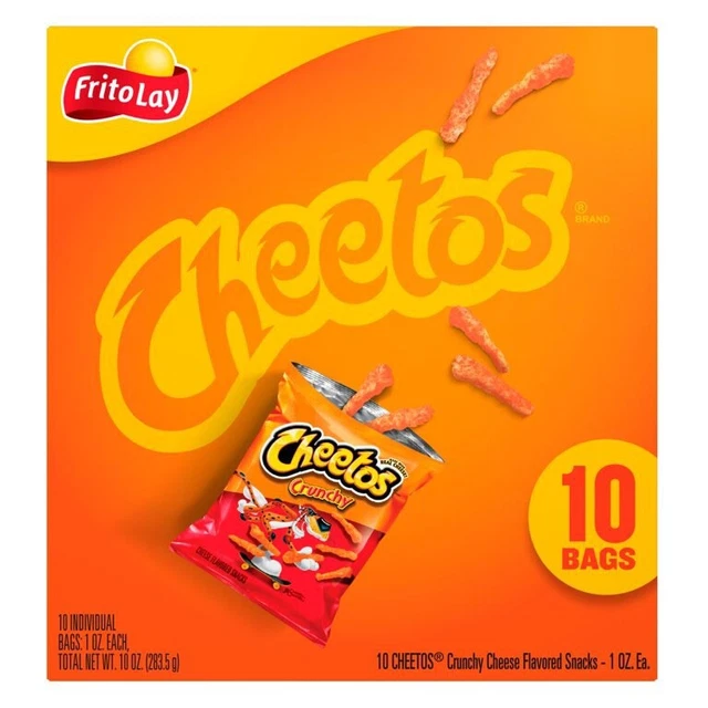 CHEETOS CRUNCHY CHEESE Flavored Snacks 12 Singles 16 65 PicClick