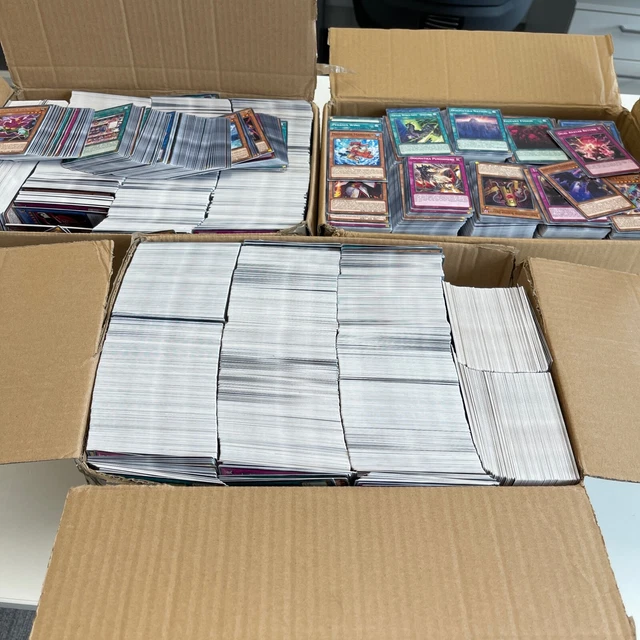 YUGIOH! BUNDLE JOBLOT Bulk Collection inc Super Ultra Rare Holo 100