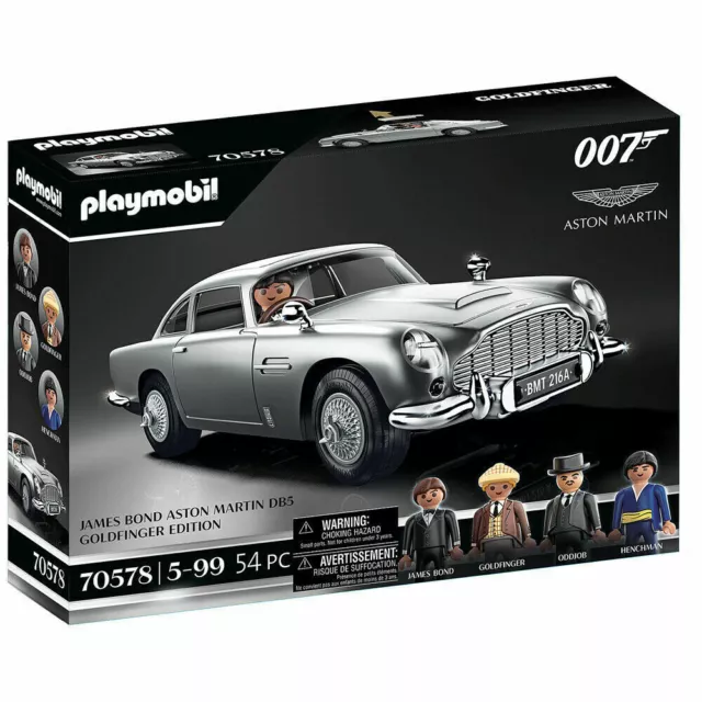 PLAYMOBIL James Bond Aston Martin DB5 - Goldfinger Edition (70578)