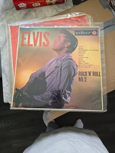 Elvis Presley's Rocknroll No2 Album Rd 7528 Red Spot Mt Mono