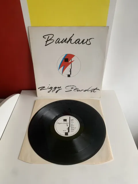 Bauhaus – Ziggy Stardust / Third Uncle 12" Single 1982 Beg 83T