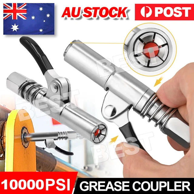 GREASE COUPLER HEAVYDUTY Quick Release Grease Gun Coupler NPTI/8