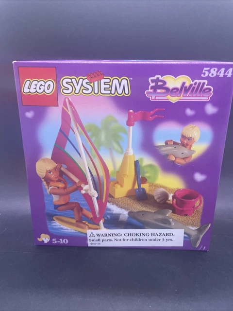 LEGO 5844 Belville Dolphin Wind Surfer sealed!! new 👀 LEGO 5844 Belville Dolphin Wind Surfer sealed!! new 👀