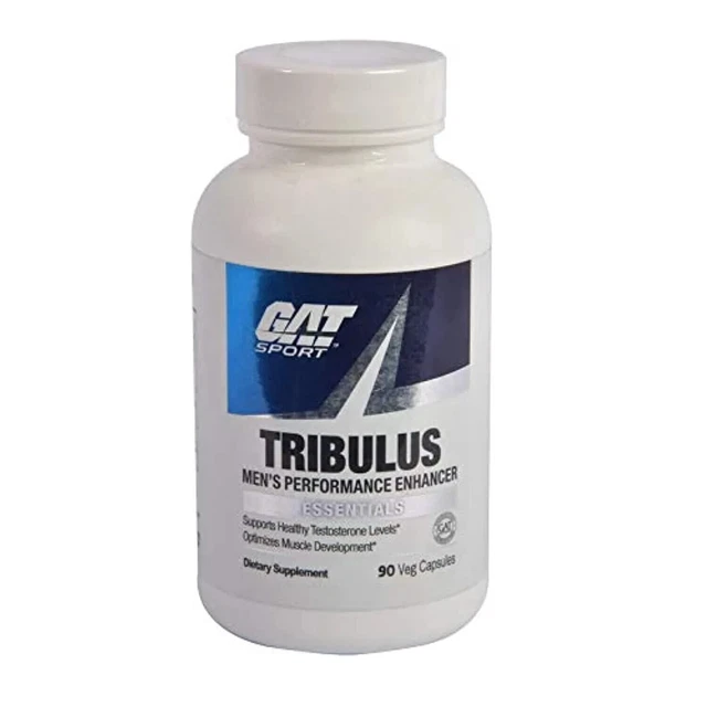 GAT TRIBULUS 90 Caps Natural Source Supplement For Muscle Development £