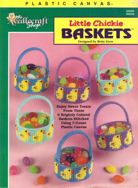 Little Chicks Baskets -  the Needlecraft Shop Plastic Canvas Pattern Leaflet