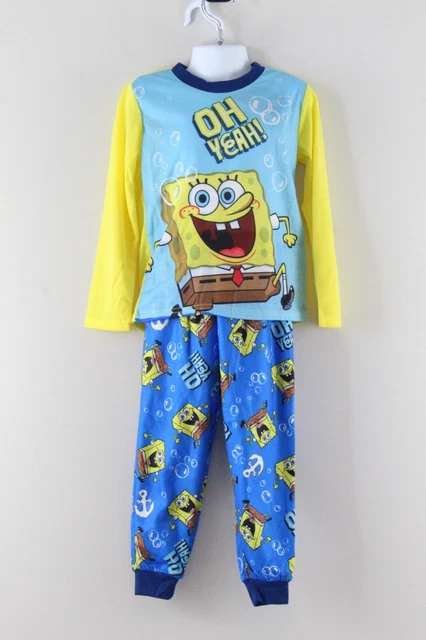 Boys Pajamas Size XS (4-5) SPONGEBOB SQUAREPANTS Multicolor  NWT