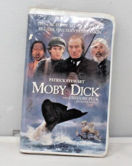 Moby Dick Gregory Peck Patrick Stewart Vhs New Seal Damage Eur