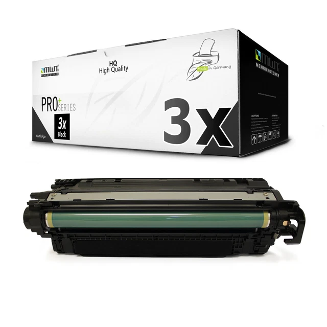 3 toner per Canon LBP 9100 9500 9600 come 722BK CRG-722BK NERO
