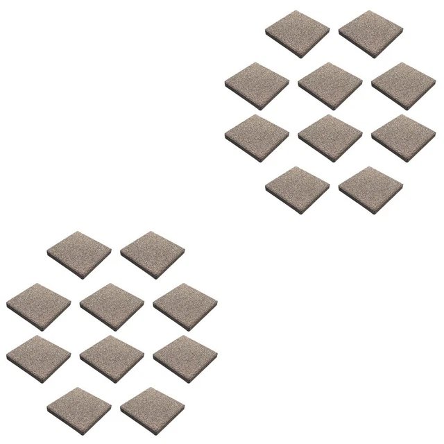 20 Pcs Aquarium Frag Rack Tray Square Serving Tray Glue