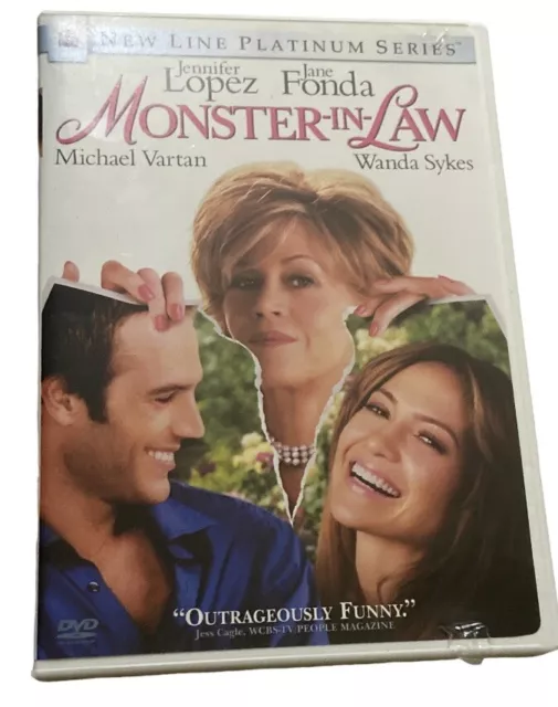 Monster-in-Law (DVD, 2005, 2-Disc Set, Platinum Series) Jennifer Lopez