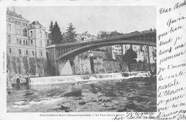 64 Oloron Ste Marie #Mk48036 Le Pont Sainte Claire