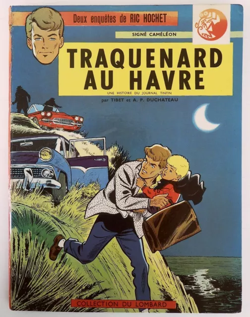 E.O. N° 1 Ric Hochet 1963 "Traquenard au Havre" de Tibet