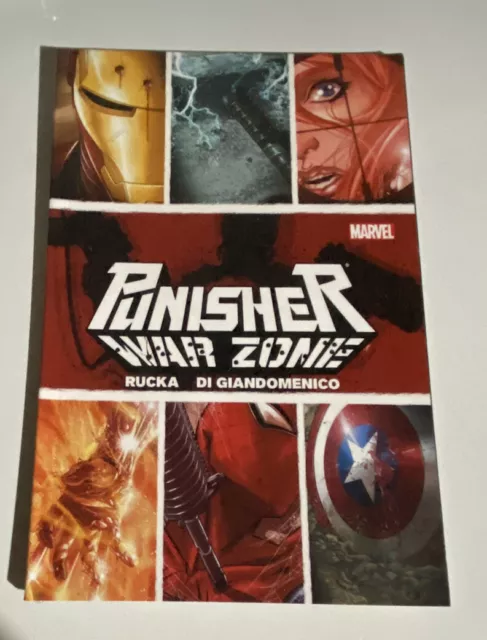 MARVEL COMICS - PUNISHER WAR ZONE Softcover TPB  Punisher Vs. The Avengers