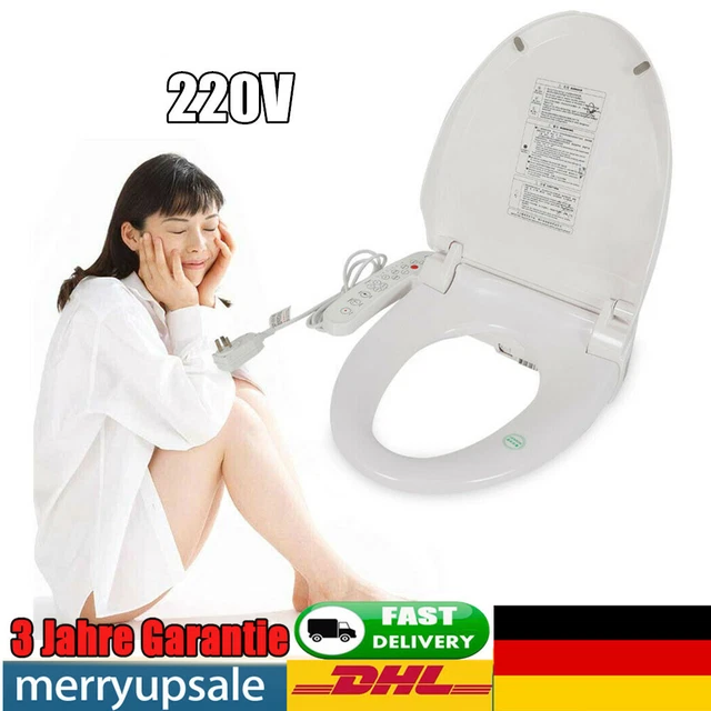 Sedile bidet Smart doccia WC bidet inserto sedile WC elettrico riscaldato 1300 W