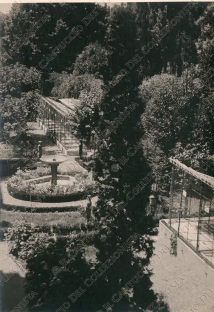 CARAVAGGIO Casa Zibetti Villa Rocchi vista dall’alto giardino Bergamo Fotografia