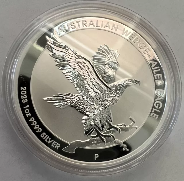 2023 Wedge-Tailed Eagle 1oz 9999 Silver Bullion Coin Perth Mint 🇦🇺🪙🦅