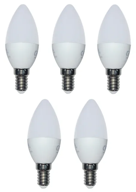 5 x LED Glühlampe Glühbirne Kerze E14 3W 4W 5W 6W Warmweiß Kaltweiß Tageslicht