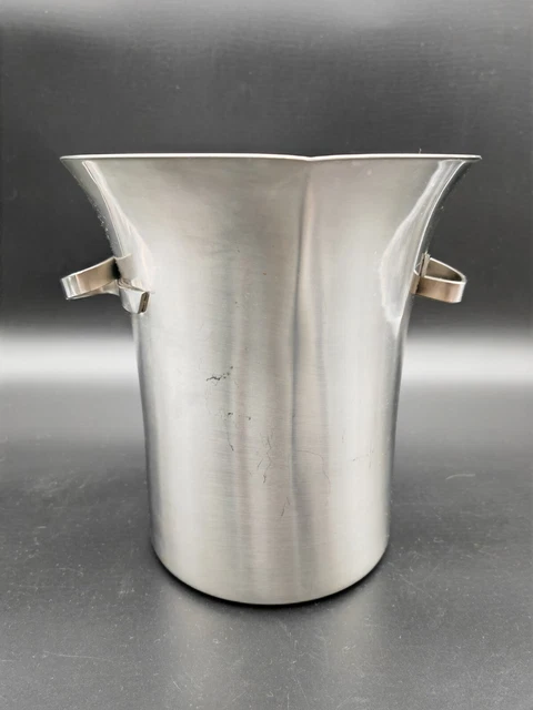 Seau à Champagne / Glace Vintage Guy Degrenne, Inox Made In France
