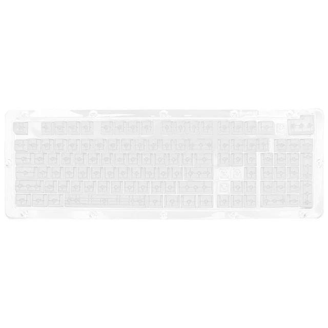 Transparent Keycaps Keyboard Accessory Translucent Universal
