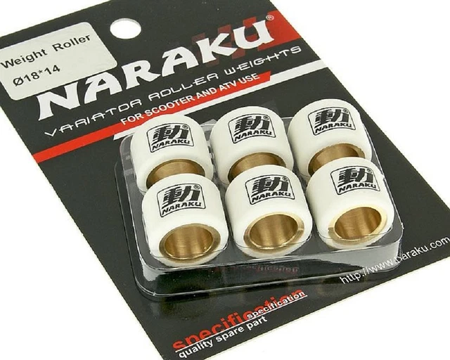 Poids de variateur NARAKU HD Heavy Duty 15x12mm - 4,2g pour scooters