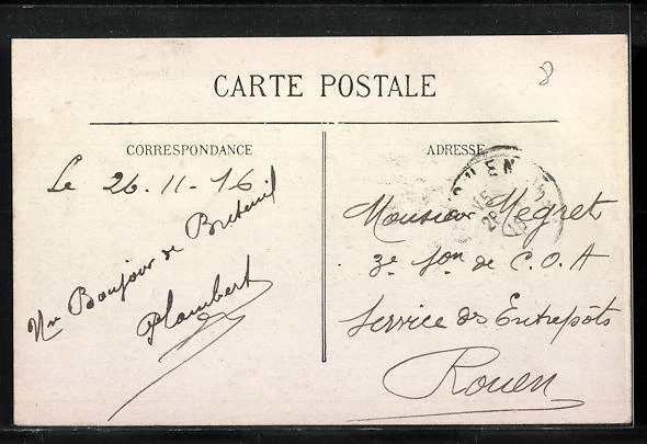 CPA Breteuil-sur-Iton, Place du Marché et route de Conches à Verneuil 1916 2