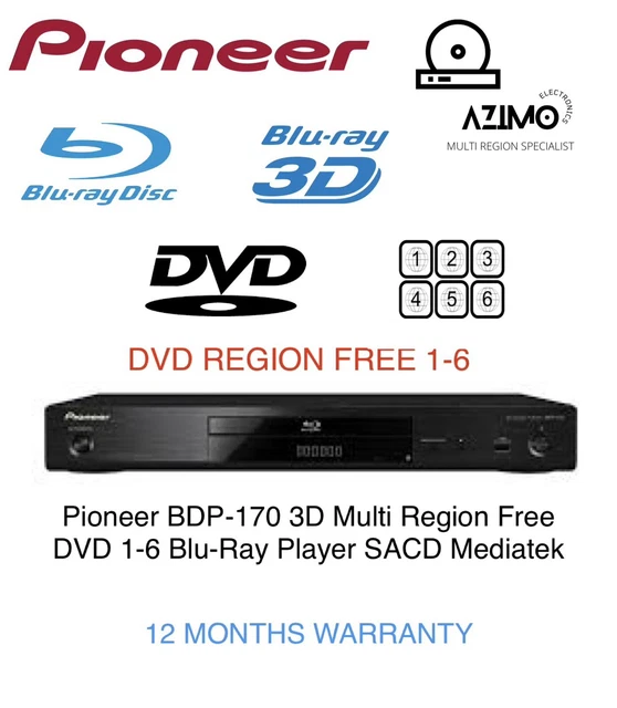 新品リモコン　パイオニア　SACD/ブルーレイプレイヤー　BDP-170-K 新品リモコン パイオニア SACD/ブルーレイプレイヤー BDP-170-K