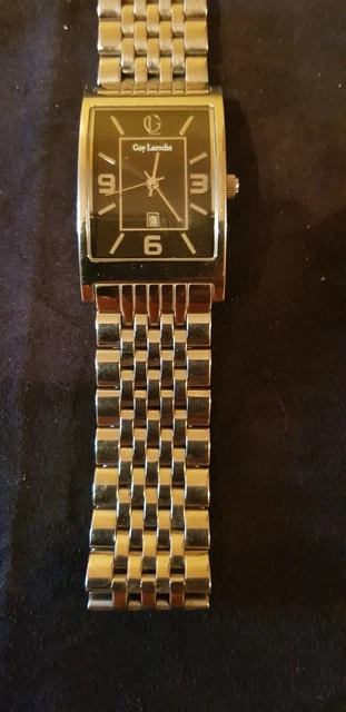 Montre Bracelet Guy Laroche Quartz Numérotée - Occasion Classique Pour Homme - Montre Vintage élégante