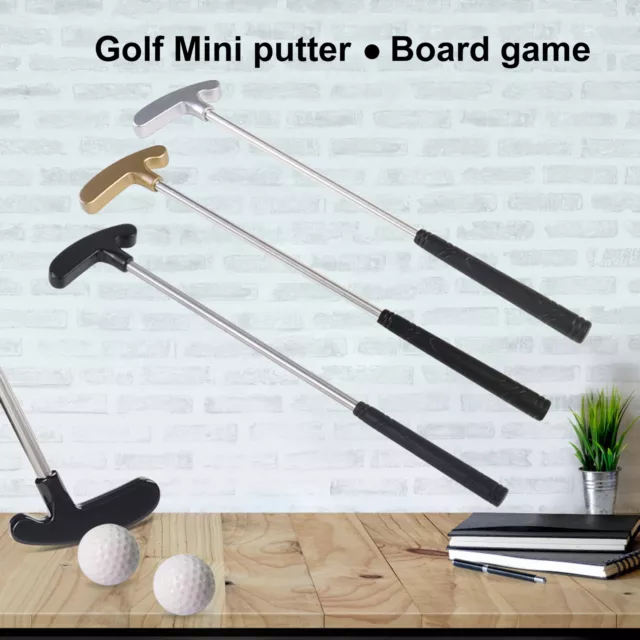 GOLF CLUB EQUIPMENT Stainless Steel Mini Putter Set with Tpr Grip 2 ...