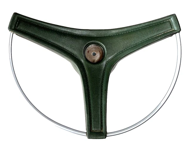 1969 PLYMOUTH ROAD Runner Steering Wheel Horn Pad Horn Ring Button Dark