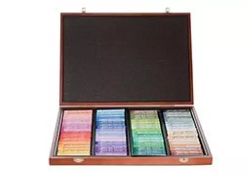 Mungyo Gallery Artists' Soft Oil Pastels - Set of 120, Wooden Box 