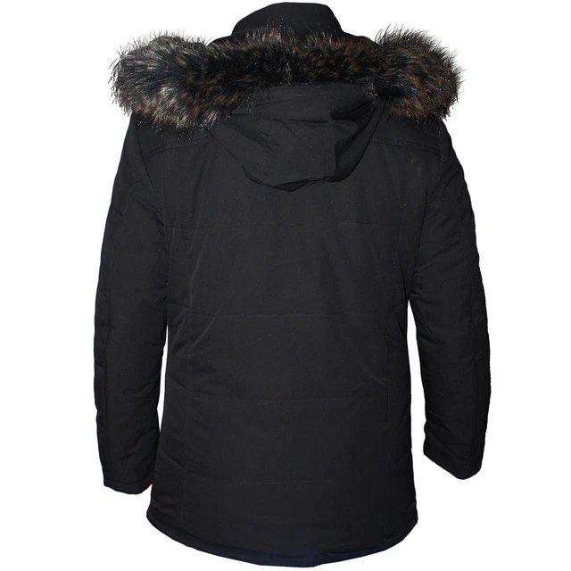 Giubbotto Uomo Invernale Parka Imbottito Giacca Cappotto Piumino Casual 8566 10