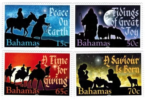 Bahamas 2014 - Christmas, Nativity - Set of 4v Stamps - MNH