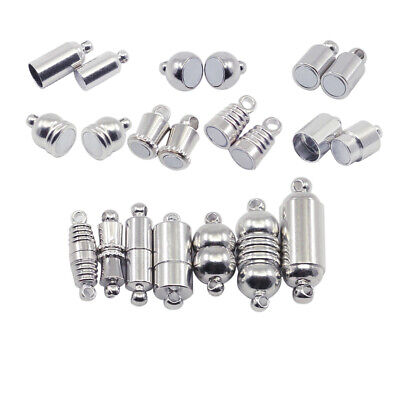 10pcs Magnetic Clasps Bracelet Necklace End Connector for DIY Jewelry Making