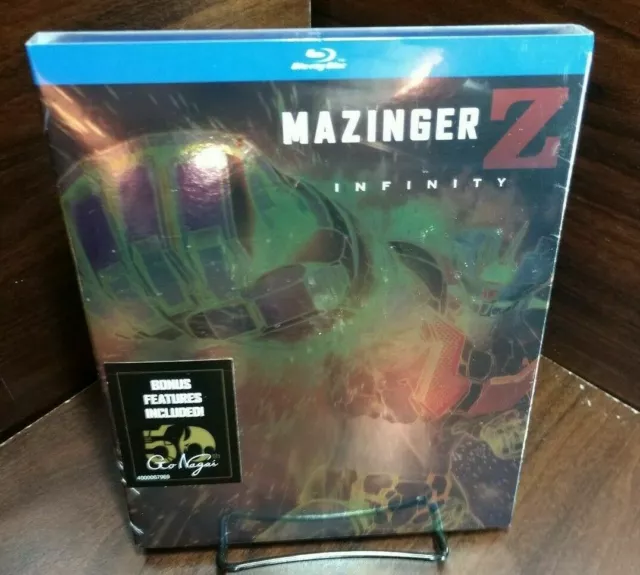 Cubierta de coleccionista Mazinger Z: Infinity [Blu-ray]-NUEVA-Envío gratuito con seguimiento~